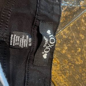 XOXO girls black jeans